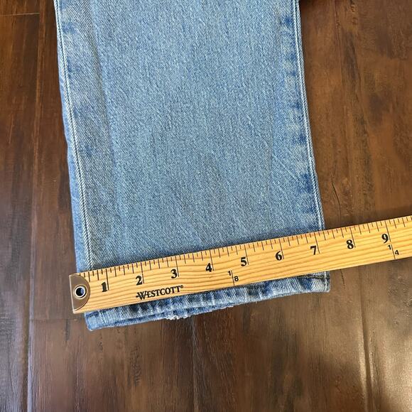 J. CREW Classic Straight Jeans Blue Denim High Rise Stretch Y2K Work - Picture 15 of 15